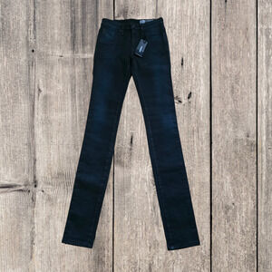 NWT, Diesel Skinzee Super Slim Skinny Regular Waist Black, Size 25/32